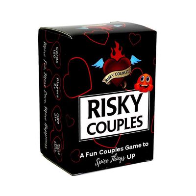 Riskialtis pari Korttipeli Luovat parit Trivias 150 haastavaa kysymystä ja haastetta treffi-iltaan ja peli-iltaan