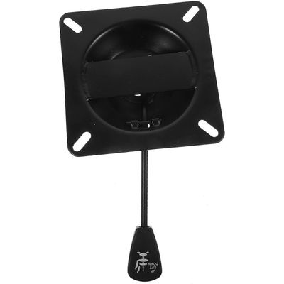 Kääntyvä istuinjalustan vaihtotuoli Kääntyvä levy Toimiston käyttökestävyys 1 sarja Musta 30.5X16.5X5CM