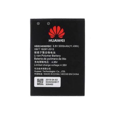 3.80V 3000mAh akun vaihto (koodaus: HB824666RBC) Huawei E5577: lle