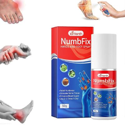 Tunnottomia käsiä ja jalkoja sisältävä suihke nivelten aiheuttamaan epämukavuuteen, tunnottomia käsiä ja jalkoja sisältävä suihke sopii kaikille 1 pcs