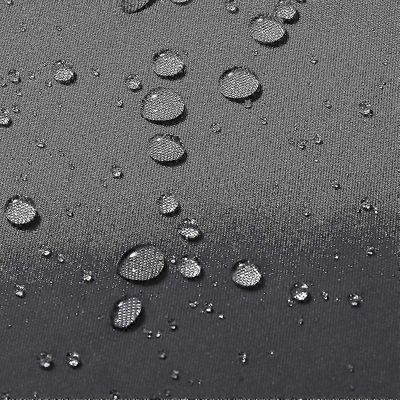 Erittäin pitkä vedenpitävä suihkuverho - 72x72 tuumaa Tummanharmaa 150x180cm