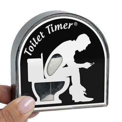 Toalett Timer Sand Timer Fem Minutters Timer Morsomme Gaver For Menn Ektemann Pappa Fedre