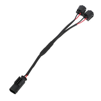 2X motorsykkel shunt kretskontakt forlengelsesadapter Quick Connect-kabel for BMW R1200GS R1250GS R 1200 1250 R18 RnineT Svart