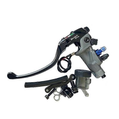 19rcs säteittäinen asennusjarrukytkinpumppu taottu alumiininen pääsylinterin ahvenkytkin Nanja Honda Suzuki Yamahalle L Hydraulinen kytkin G