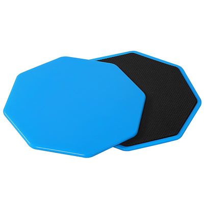Mikasa Glidende Disc Polygonal Yoga Øvelse Indendørs Fitness Glidende Disc Coordination Evne Training Home Skateboard blå