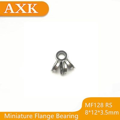 Skyndte sig begrænset Mf128-2rs leje 8x12x3,5mm 10 stk Abec-1 miniature flange Mf128rs kuglelejer Lf-1280dd 8x12x3,5