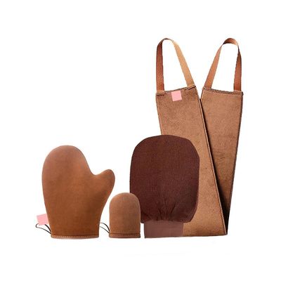 Rusketus Oiler-käsineet Setti Auringoton rusketus Applikaattori Vartalo Parveilevat käsineet Öljyävä työkalu Itserusketus G kuten kuvassa näkyy