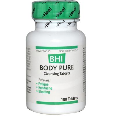 MediNatura, BHI, Body Pure, 100 tablettia