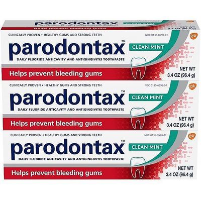 Parodontax ientulehdus hammastahna ikenien verenvuotoon, puhdas minttu - 3,4 unssia (3 kappaleen pakkaus)