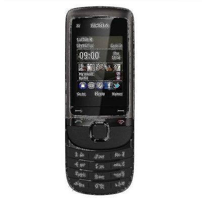 Multifunktionelle mobiltelefoner Kommunikationstelefoner Dual Sim Mobiltelefoner Sort