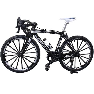 Mini polkupyörä malli lelu seos muovi alamäkeen maastopyörä lelut lahjat pojille - Ya Bend The Bike Black