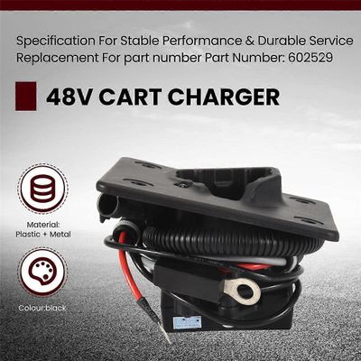 EZGO TXT / RXV -laturin pistorasiaan Golfkärry Delta-Q-laturilla