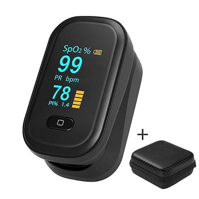 Sort høj kvalitet Oximeter og sort boks