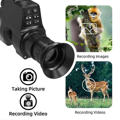 Digitaalinen pimeänäkö 1080P infrapuna-pimeänäkömonokulaari 940nm IR-taskulampulla