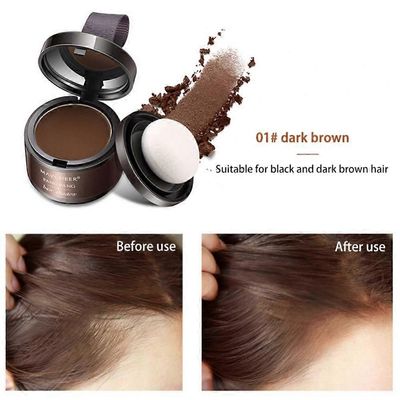 MAYCHEER Hairline Powder 4g Hairline Shadow Powder Meikki Hair Concealer Natural Cover Unisex hiustenlähtötuote TSLM1 01 tummanruskea28
