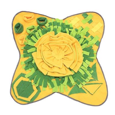 Huizhiwentong Pet Smell Pad Polar Fleece Flower Form