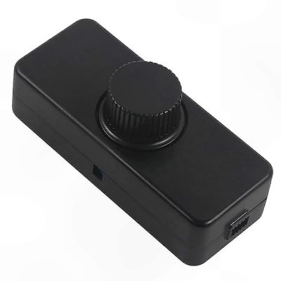 1 Himmennettävä LED-kiertokytkin, 3-100W, yhteensopiva LEDin kanssa, hehkulamppu, halogeenilamput, 220-240V, CE-sertifioitu, musta plug-in-himmennin