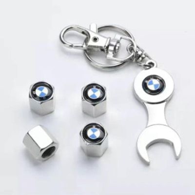 4kpl auton renkaan varren venttiilin korkit kuviollinen varren korkki autotarvikkeille E BMW