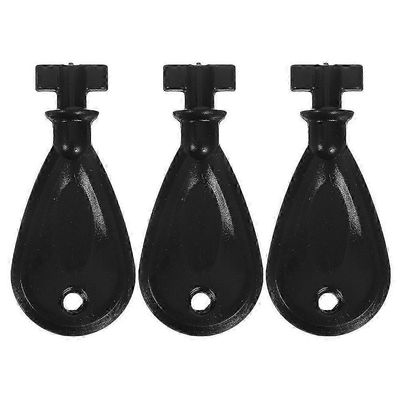 3kpl wc-paperiannostelija avain paperipyyheannostelija avaimen vaihto rullapaperiannostelija muoviavain Musta 5.30X2.40X1.00CM