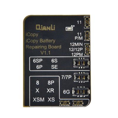 Evnx Qianli Icopy 2.0 Plus batterireparasjonsbrett for Iphone 11 11pm 12 12min 12pm Ft