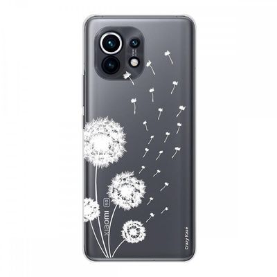 Crazy Kase Shell Til Xiaomi Mi 11 Blød silikone 1 mm, mælkebøtte blomst