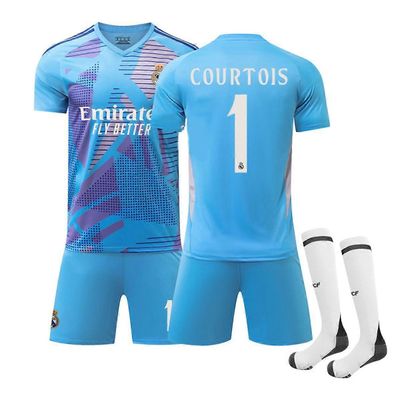 Xbi- 2425 Real Madrid Bl Fotbollstrja Trja 1 COURTOIS V . 28 tyyli5634