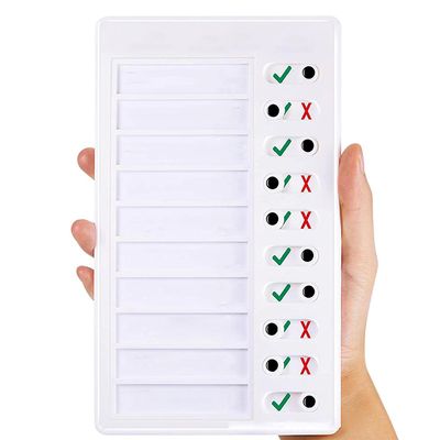 unbrand Rv Notesblok Børns selvdisciplin Clocker Student Message Checklist MY CHORES X2pcs