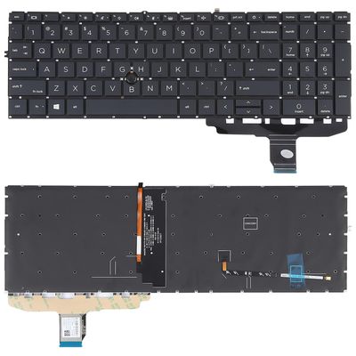 Us tastatur til HP Elitebook 850 G7 G8 845 G7 G8 855 G7 G8 Ikke angivne