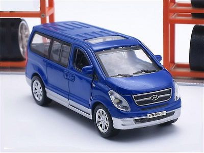 KDSKSC 1/38 Hyundai Starex -kumilähetykset Malli Leluautot Seosmetallivalu Pakettiauto lelut Auto lapsille Lapsille Sininen
