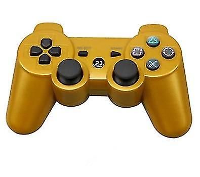 Trådløs Bluetooth-controller til Sony Ps3-gamepad GULD