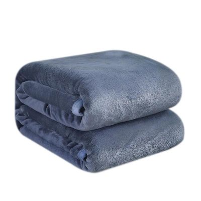 Mmcici King Size -peitto Lämmin Sherpa-peitto, pehmeä fleece-heittopeitto sänkyyn Tummanharmaa 120*200cm