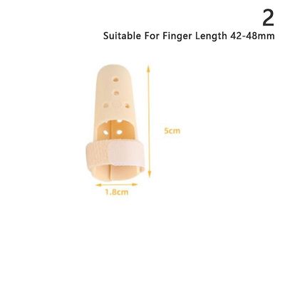 Unbrand 1pc Finger Support Brace Support Finger Protection Mallet Splint Kropsholdning Corrector N2 1 pc