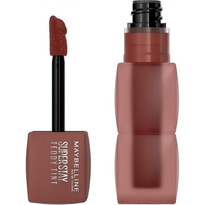 Maybelline Super Stay Teddy Tint Pitkäkestoinen mattapintainen huuliväri, ripsiväri Tear - 0.17 Fl Oz