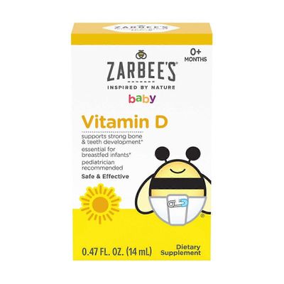 Zarbees Zarbeen vauvan D-vitamiinitippa - 0,47 unssia