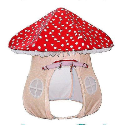 Lasten leikkiteltta, Leikkimökki, Lasten Ison riistan linnan keijuteltta Puuvillateltta lahjat tytöille ja pojille