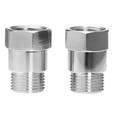 2 kpl happianturin välikappale, kierteitetty yleismalli M18 x 1,5, auton moottorin valon happianturin jatkeadapteri