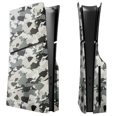 Unbrand PS5 Ohut kansi, naamiointi PS5 Slim Plates -lisävarusteet, jotka ovat yhteensopivia Playstation 5 Slim Disc -versioiden kanssa, erilliset p...