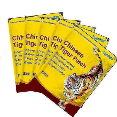 40x Tiger Patch Chinese Medical Back Heat Pain-Relief Plaster Balm Arthritis_fm18
