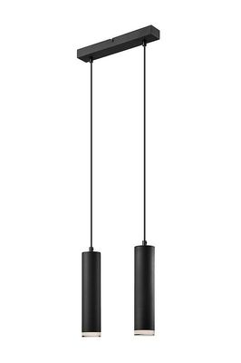 Lamkur Lighting Franco Bar Vedhæng Loft Lys Sort, 2x E27