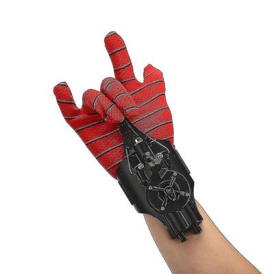 Web Shooters, Spider Silk Launcher lapsille - USB-lataus, Köydenheitin Super Hero Launcher Hanskat Rannelelu Cosplay Launcher Bracers Tarvikkeet Tw