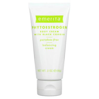Emerita, fytoøstrogen, kroppskrem, 56 g (2 oz)