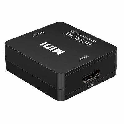 Hdmi til Rca, hdmi til Av, 1080p HDMI til Av 3rca Cvbs sammensat video audio konverter adapter understøtter Pal / ntsc
