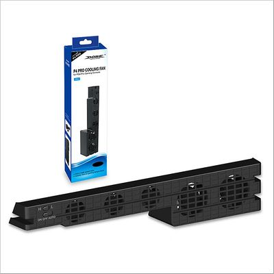 Base Cooling Ventilatorholder til PS4 Pro ekstern ventilator temperaturkøling stativ Sort