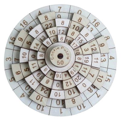 Brain Teaser Puinen palapeli Mind Game IQ Test Intelligence Development Toy