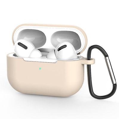 Mikasa Gælder for Airpods Pro Beskyttelsesdæksel, silikone spænde, ny Apple 3. generation Bluetooth headset Sand dune