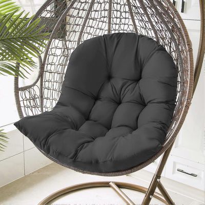 Otwoo Basket Egg Chair Seteputer - Hage hengekøye Cradle Pads black
