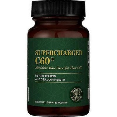 Global Healing Center Supercharged C60, 30 kapselia (1 kapselin pakkaus)