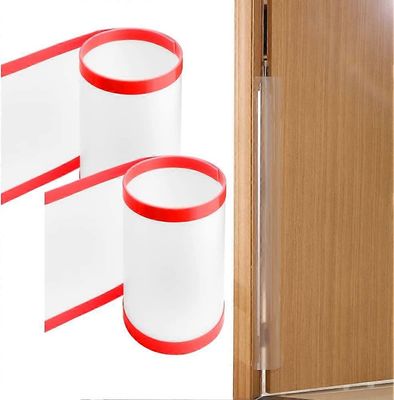 Augro oven sormisuoja 2 kpl oven saranasuojan kansi vauvan turvaovi saumasuojanauha (himmeä 120x17cm)