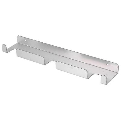 Pizzalapio Seinäteline Harjattu ruostumaton teräs Pizza Peel Rack Seinään kiinnitettävä ripustin Heavy Duty Pizza- f26