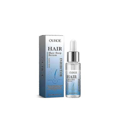 OUHOE Hair Stop Serum, mieto ärsyttämätön kosteuttava helpotus kuivumisen jälkeen jättämättä Black Sp:tä